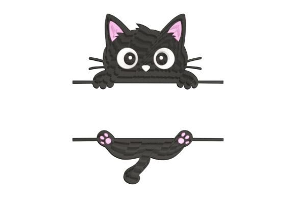 Cat Split Monogram